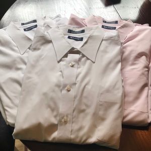 3 XL (19-19 1/2 - 34/35) Puritan dress shirts.